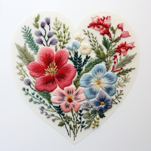 Готовая работа вышивальщицы